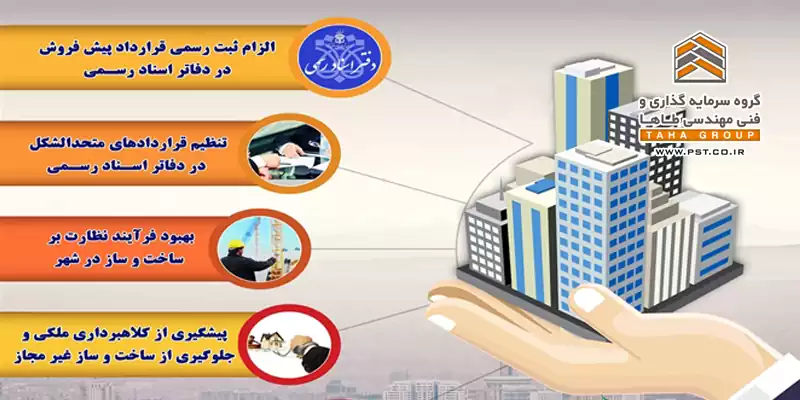 قانون پیش فروش ساختمان ها